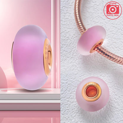 Charm Colgante Pareja Plata 925 y Oro Rosa | Compatible Pandora Original | Pulsera o Collar Mujer