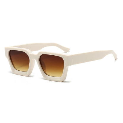 JNPCXI Gafas de Sol Cuadradas de Lujo | Retro Fashion Unisex UV400