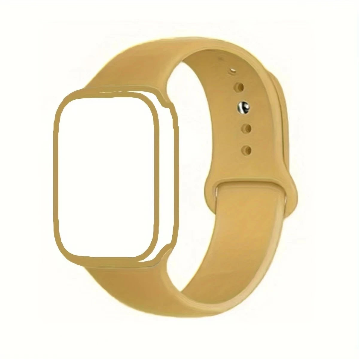 Correa de silicona para Apple Watch – Compatible Ultra 2, Series 9-3, SE (38mm-49mm)