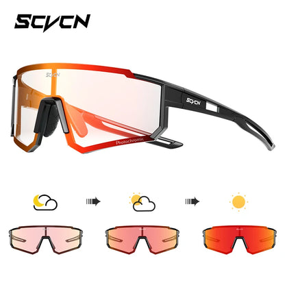Gafas de Ciclismo SCVCN | Gafas Deportivas MTB, Running, Pesca, Escalada | Protección UV400 Unisex