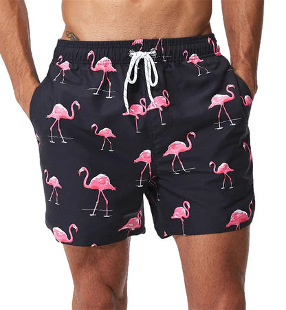 Bañador Hombre Piña 3D | Shorts Playa Hawaianos Verano Secado Rápido – Surf y Natación Tropical