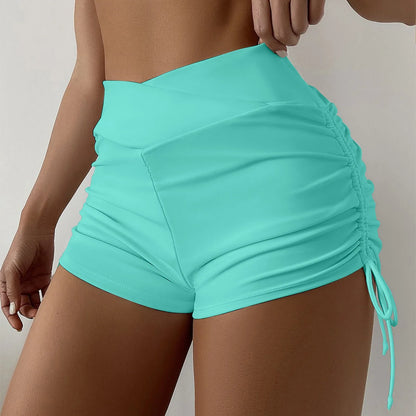 Bikini Bottom Mujer 2025 | Shorts Ajustables Playa y Piscina