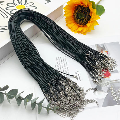 Set de 50 Cuerdas de Algodón Encerado para Manualidades - Hilos DIY para Pulseras y Regalos