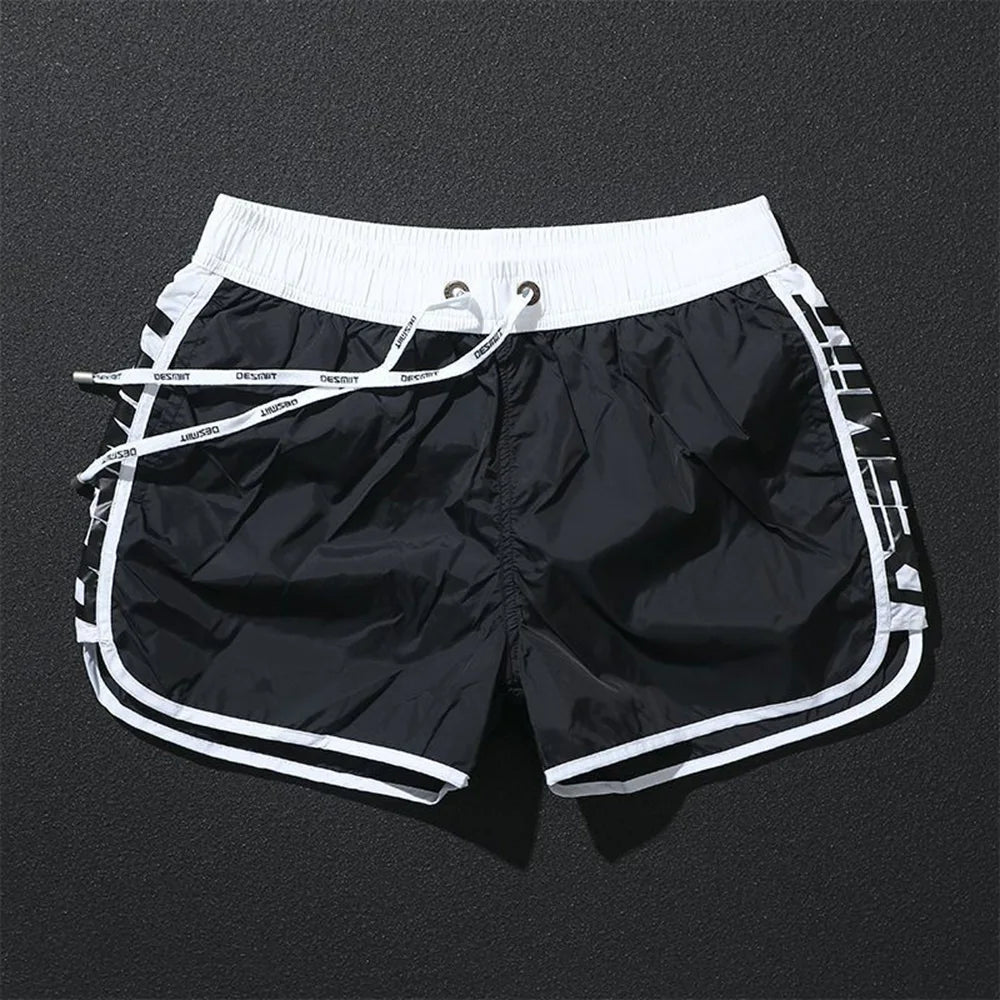 Shorts de Playa para Hombre – Bañador y Pantalón Deportivo de Verano, Fitness, Running y Gym con Combinación de Colores