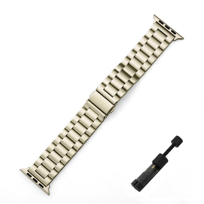 Correa de Acero Inoxidable para Apple Watch | Pulsera Metálica Ajustable 38/40/41mm - 42/44/45mm - Ultra 49mm | Compatible con Series SE/3/4/5/6/7/8