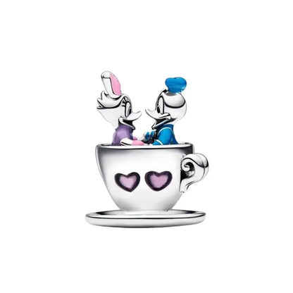 Charm Capitán América plata 925 – Abalorio de superhéroe para pulsera tipo Pandora