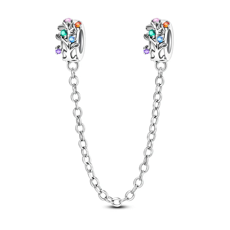 Charm de Plata S925 Hamster, Terrier y Princesa – Abalorios Brillantes para Pulseras Originales 3mm