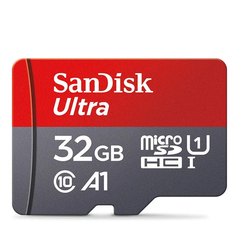 SanDisk MicroSD Class 10 UHS-1 | Tarjeta de Memoria TF 32GB 64GB 128GB 256GB Original para Smartphone, PC y Cámara