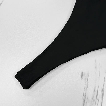 Bikini Sexy Mujer 2025 | Halter Tres Puntos Sólido Ajustable Espalda Descubierta