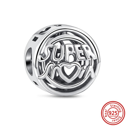 Charm sorpresa de plata 925 estilo estrella y corazón – Bolsa sorpresa random para pulsera DIY mujer