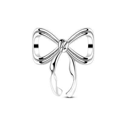 Charm de Plata S925 Hamster, Terrier y Princesa – Abalorios Brillantes para Pulseras Originales 3mm