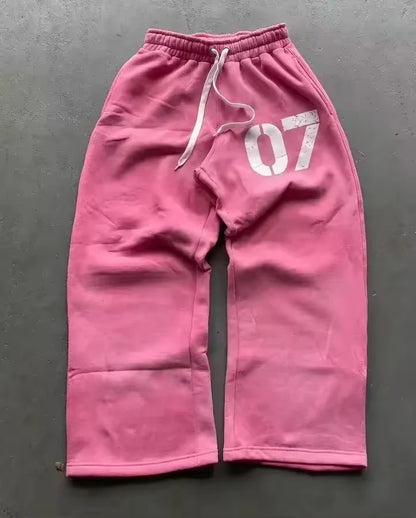 Conjunto Hoodie y Pantalones Y2K con Cremallera – Sudadera Oversize con Bordado de Letras Unisex, Moda Harajuku Retro 2 Piezas