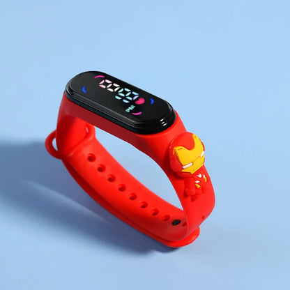 Reloj Infantil LED Deportivo | Pulsera Electrónica de Dibujos Animados para Niños y Niñas Impermeable