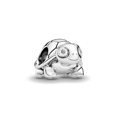 Charm Plata 925 Árbol de la Familia, Pluma, Copo de Nieve y Niño | Dijes Colgantes Compatibles con Pulseras Pandora