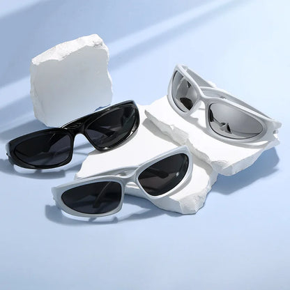 Gafas de Sol Y2K Ovaladas | Estilo Punk Retro Unisex UV400 Mujer & Hombre