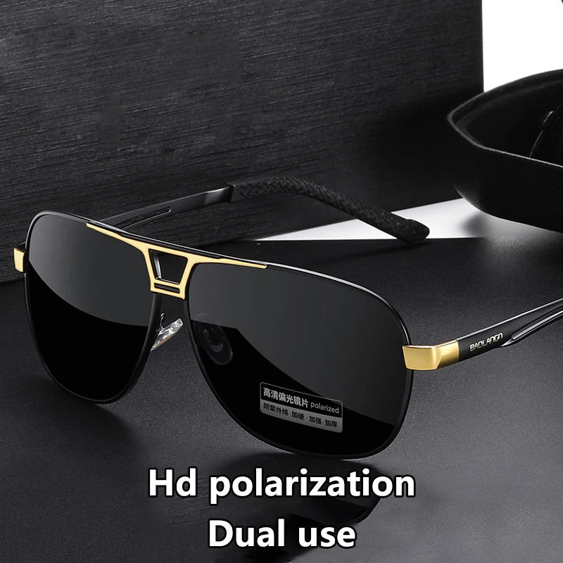 Gafas de Sol Fotocromáticas Polarizadas para Hombre – Estilo Vintage UV400 para Conducir y Uso Diario