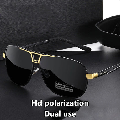 Gafas de Sol Fotocromáticas Polarizadas para Hombre – Estilo Vintage UV400 para Conducir y Uso Diario