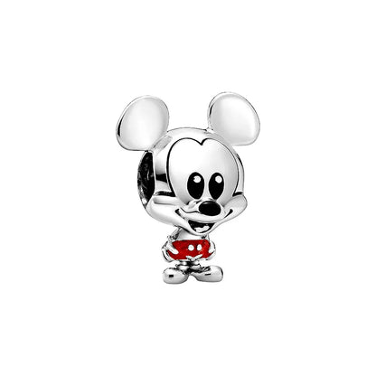 Charm Disney 100º Aniversario Mickey Mouse – Abalorios Princesa y Calabaza para Pulseras Originales Mujer
