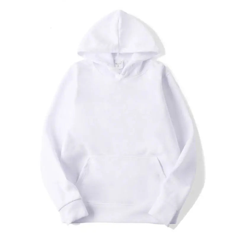 Hoodie Básico de Felpa – Sudadera con Capucha Unisex, Económica y Versátil para Hombre
