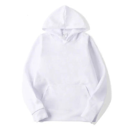 Hoodie Básico de Felpa – Sudadera con Capucha Unisex, Económica y Versátil para Hombre