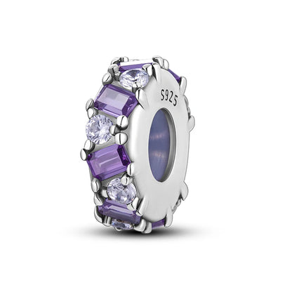Charm de Plata 925 con Mariposa y Dragón – Abalorio Colorido con Zirconia Arcoíris para Pulseras DIY
