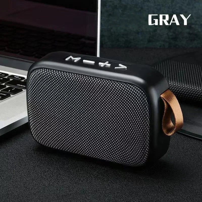 Soundbar Bluetooth 5.0 Portátil – Parlante Inalámbrico HiFi con Subwoofer, Batería 500mAh y Reproductor TF/USB