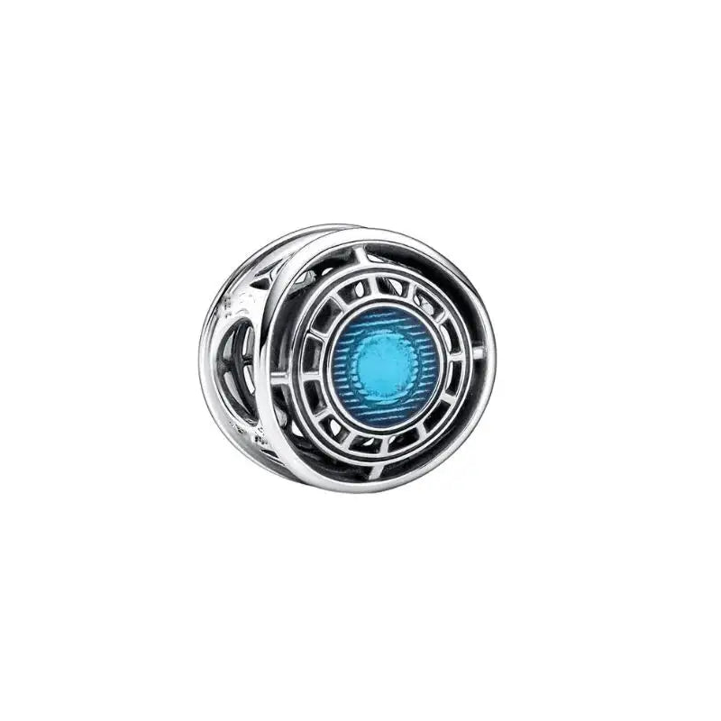 Charm Capitán América plata 925 – Abalorio de superhéroe para pulsera tipo Pandora