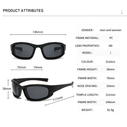 Gafas de Sol Deportivas Unisex | Ciclismo, Running y Outdoor con Protección UV400