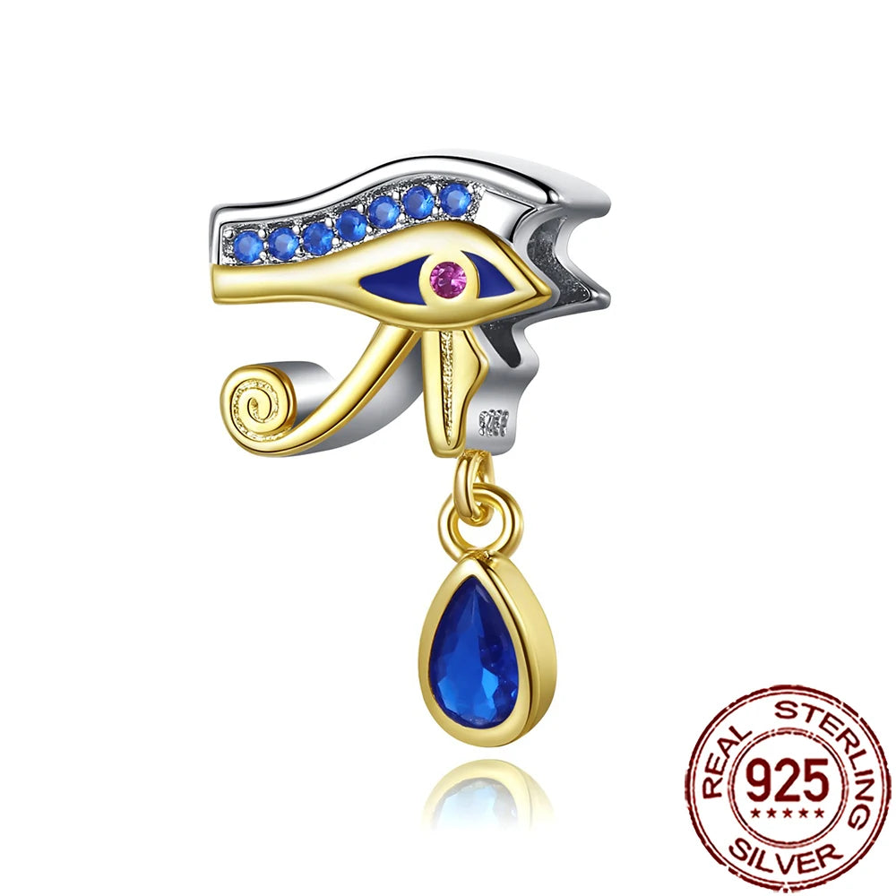 Charm Mano de Fátima con Ojo Todo lo Ve en plata 925 – Compatible Pandora, pulsera y collar mujer 2025
