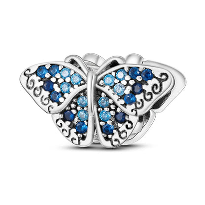 Charm Mariposa Plata 925 | Serie Compatibles Pandora Pulseras 3mm