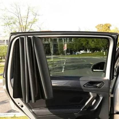 Cortina de Auto Magnética de Doble Cara – Parasol Opaque con Fuerte Succión para Protección Solar de Verano