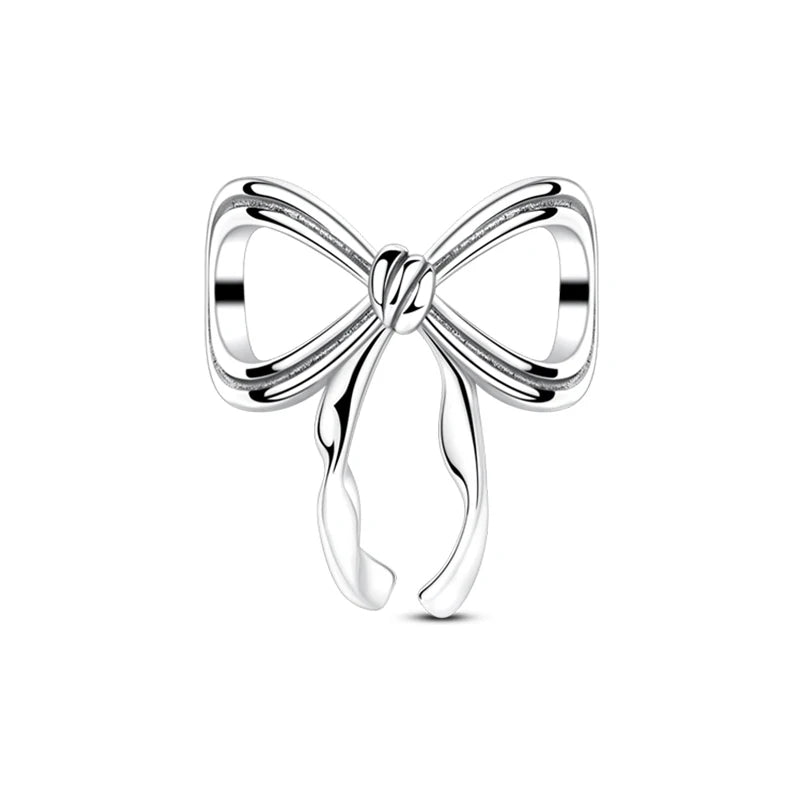Charm de Plata S925 Hamster, Terrier y Princesa – Abalorios Brillantes para Pulseras Originales 3mm