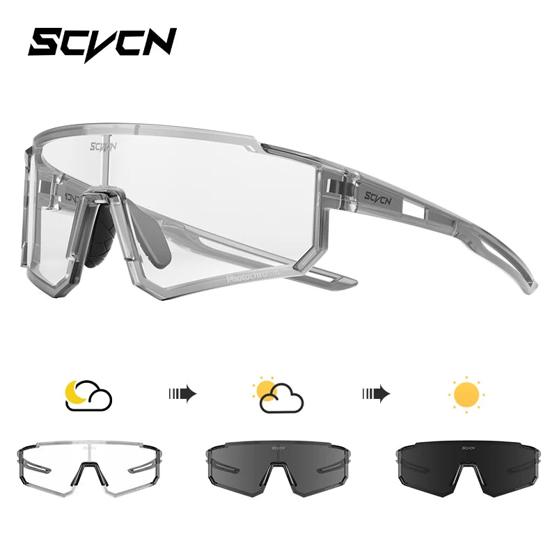 Gafas de Ciclismo SCVCN | Gafas Deportivas MTB, Running, Pesca, Escalada | Protección UV400 Unisex