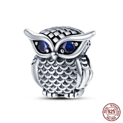 925 Sterling Silver Chameleon Luminous Firefly Butterfly Charms Beads Fit Qikaola 925 Original Bracelets Fine DIY Jewelry Making