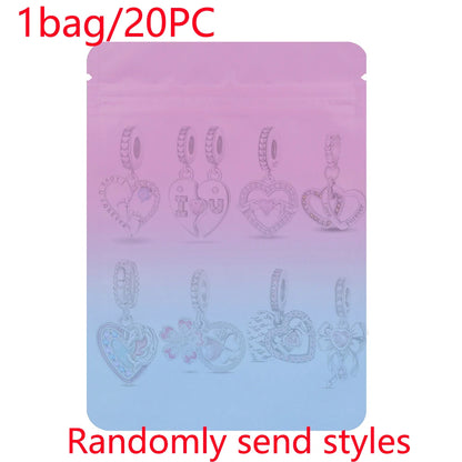 Charm sorpresa de plata 925 estilo estrella y corazón – Bolsa sorpresa random para pulsera DIY mujer