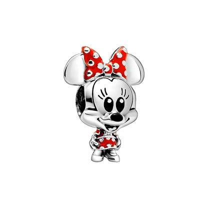 Charm Disney 100º Aniversario Mickey Mouse – Abalorios Princesa y Calabaza para Pulseras Originales Mujer