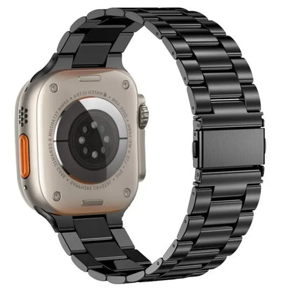 Correa de Acero Inoxidable para Apple Watch | Pulsera Metálica Ajustable 38/40/41mm - 42/44/45mm - Ultra 49mm | Compatible con Series SE/3/4/5/6/7/8