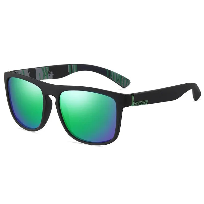 Gafas de Sol VAGHOZZ Clásicas | Lentes Cuadradas UV400 Unisex para Pesca, Conducción y Deportes al Aire Libre