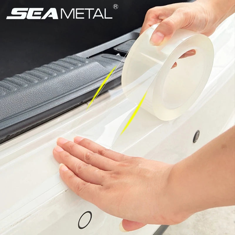 Protector Transparente para Puertas de Auto | Tira Anticolisión y Película Protectora SEAMETAL