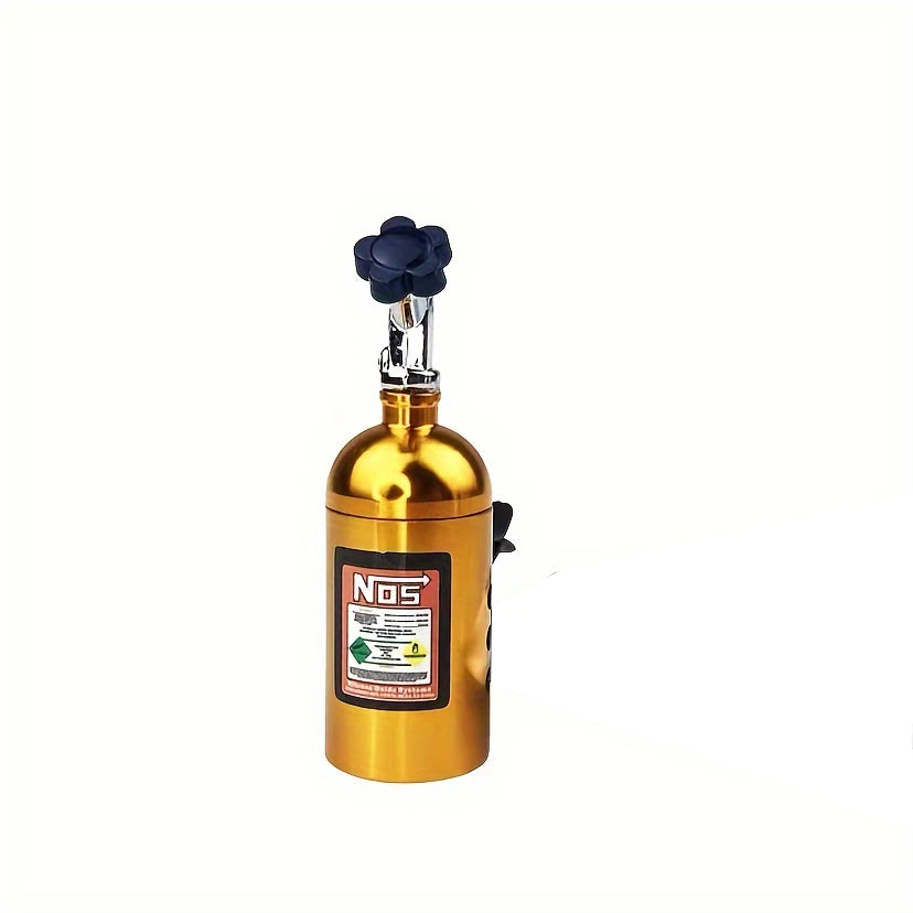 Ambientador de Coche en Forma de Botella NOS | Difusor de Aromaterapia para Rejilla de Aire con Fragancia