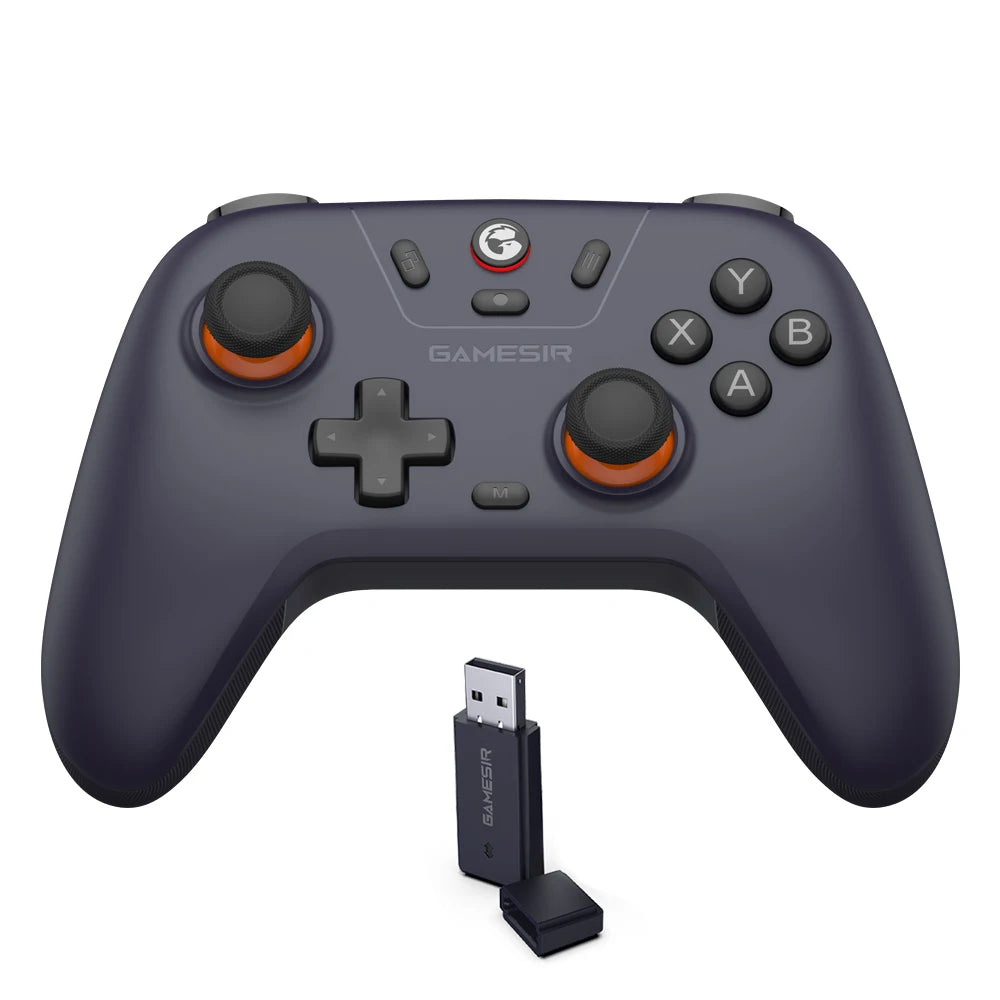GameSir T4 Nova Lite | Gamepad Inalámbrico Multiplataforma con Sticks Hall Effect, Turbo 20Hz y Vibración – Compatible con Switch, PC, Steam, Android e iOS