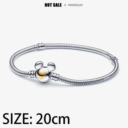 Collar, Aretes y Charm Disney Stitch | Compatible Pandora Pulsera Mujer DIY