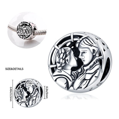 Charm Harry Potter plata 925 – Abalorio mágico de la serie para pulsera tipo Pandora