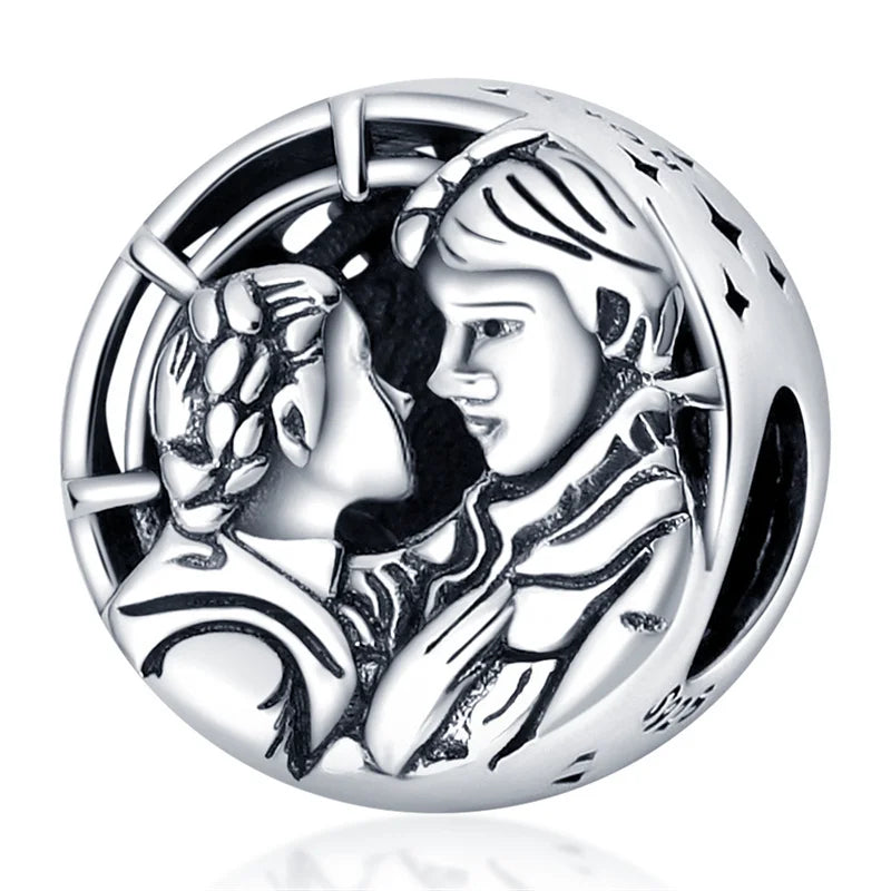 Charm Sobre Plata 925 | Serie Mago | Compatible Pulsera Pandora 3mm