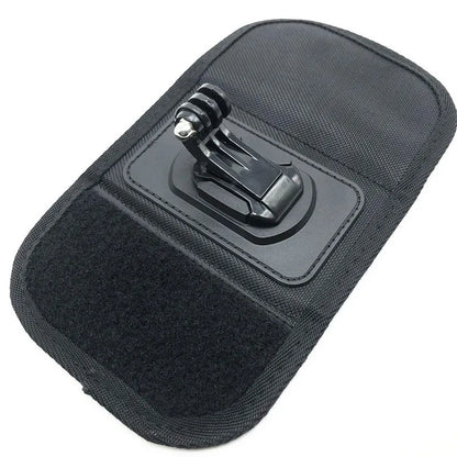 Soporte giratorio 360° para mochila – Montura de correa compatible con GoPro Hero 13/12/11/10/9, DJI Action, Insta360 X5/X4