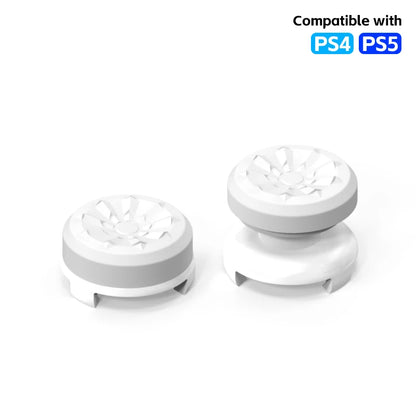 2Pcs Hand Grip Extenders Caps for PS4 PS5 Game Controller Gamepad Thumb Stick Grips High/Low Rise Covers For Playstation 4 5