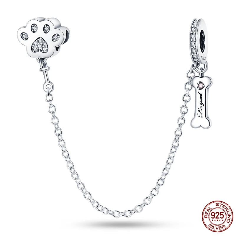 925 Sterling Silver Chameleon Luminous Firefly Butterfly Charms Beads Fit Qikaola 925 Original Bracelets Fine DIY Jewelry Making