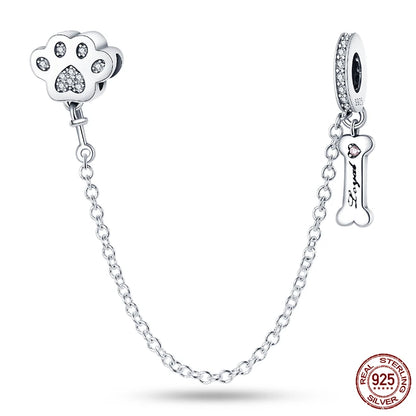 925 Sterling Silver Chameleon Luminous Firefly Butterfly Charms Beads Fit Qikaola 925 Original Bracelets Fine DIY Jewelry Making