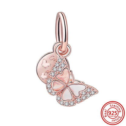 Charm sorpresa de plata 925 estilo estrella y corazón – Bolsa sorpresa random para pulsera DIY mujer