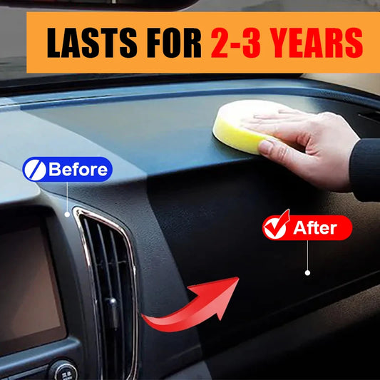 Renovador de Plásticos y Cuero | Back to Black | Cera de Renovación Interior y Exterior | Pulimento y Protector Automotriz